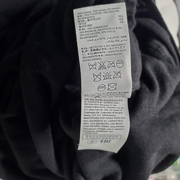 Turtle Neck Black Dress Size M - Picture 6 of 7